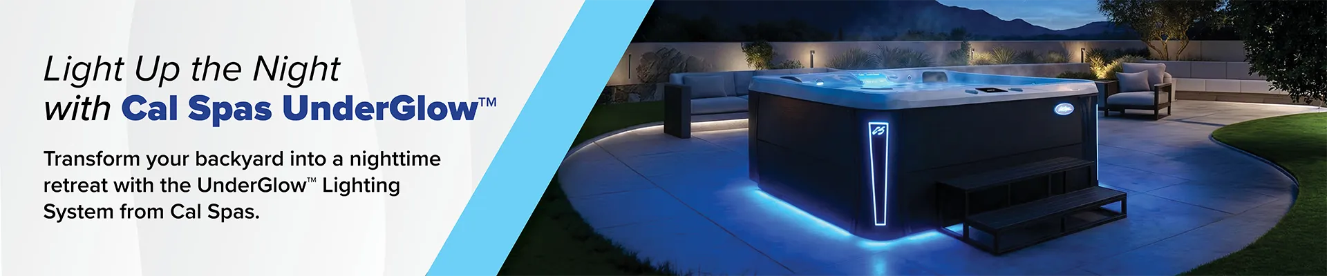 Calspas hot tub being used in a family setting - Ofallon